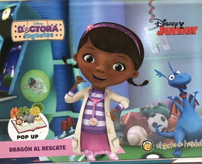 Disney junior doctora juguetes Pop Up dragón al rescate Tapa dura