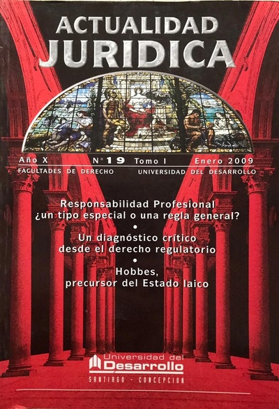 Actualidad Jurídica. Año X, N°19, Enero 2009