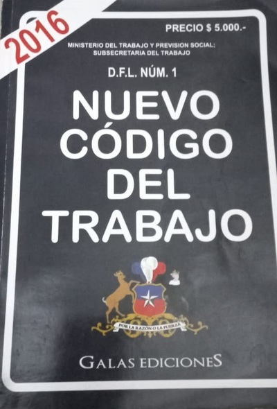 Nuevo Código del Trabajo 2016