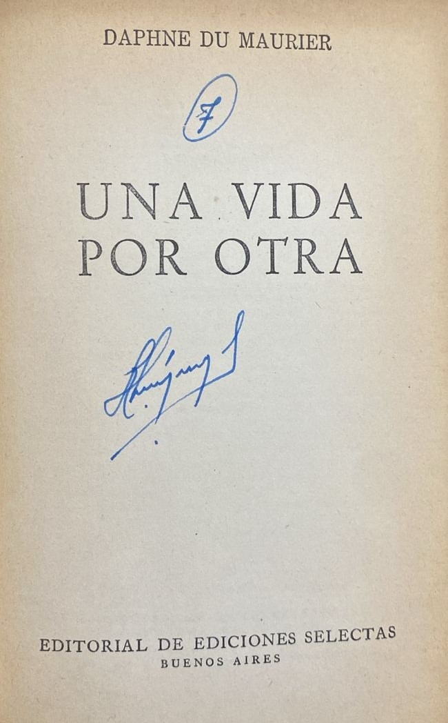Una vida por otra / Tapa Dura