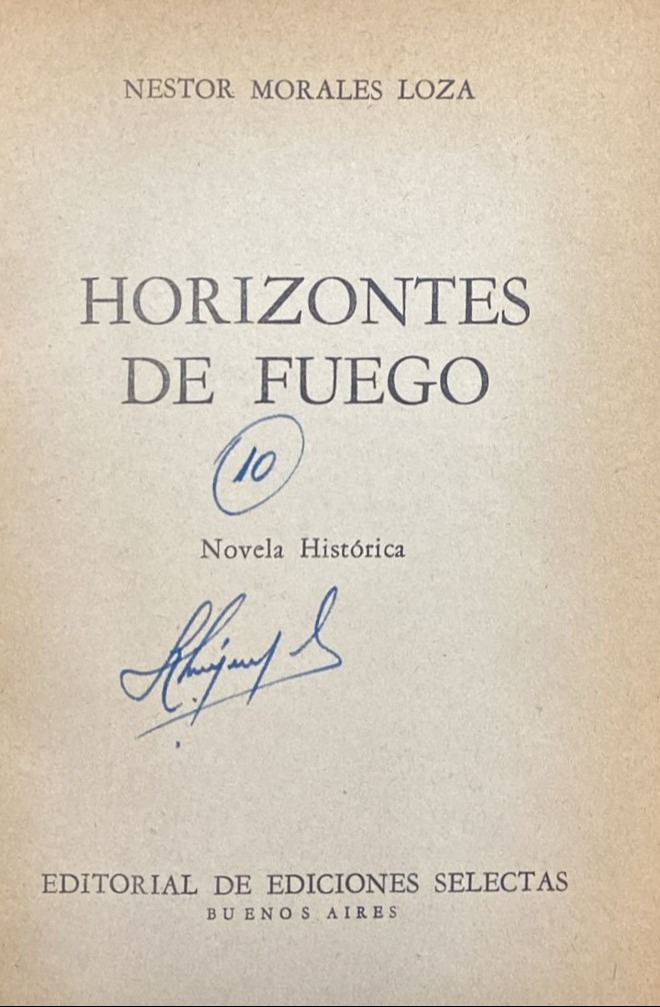 Horizontes de fuego / Tapa Dura