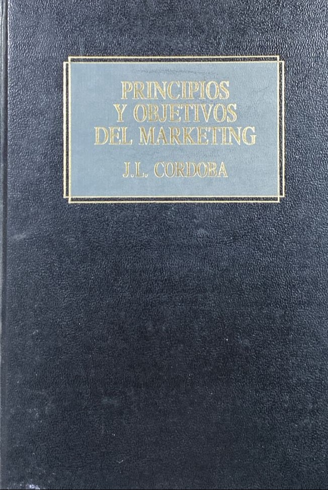 Principios y objetivos del marketing / Tapa Dura