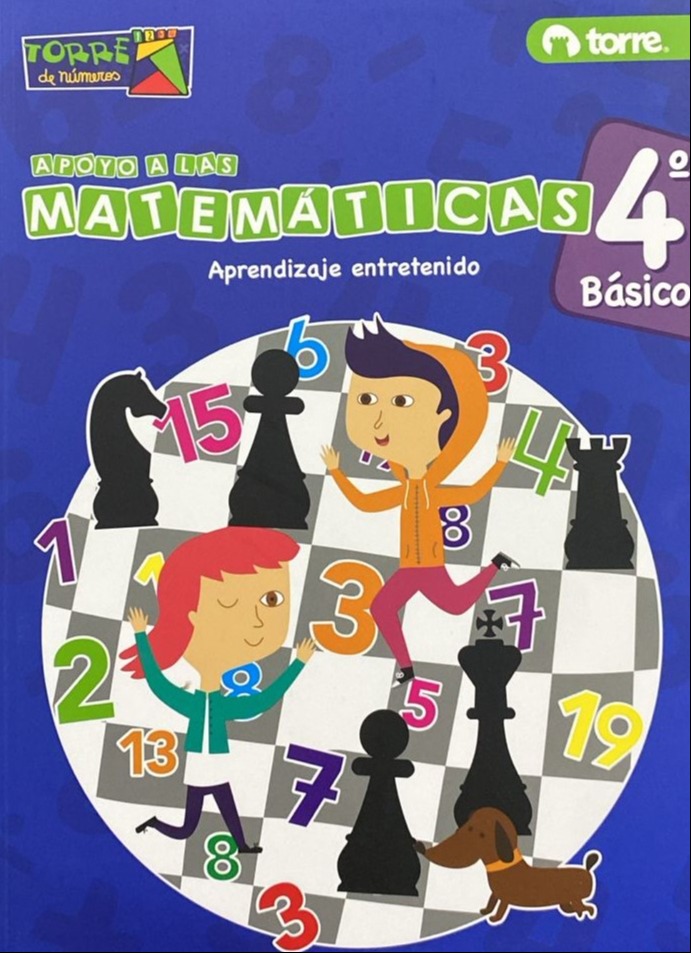 Torre de números: Apoyo a las matemáticas, Aprendizaje entretenido, 4º Básico