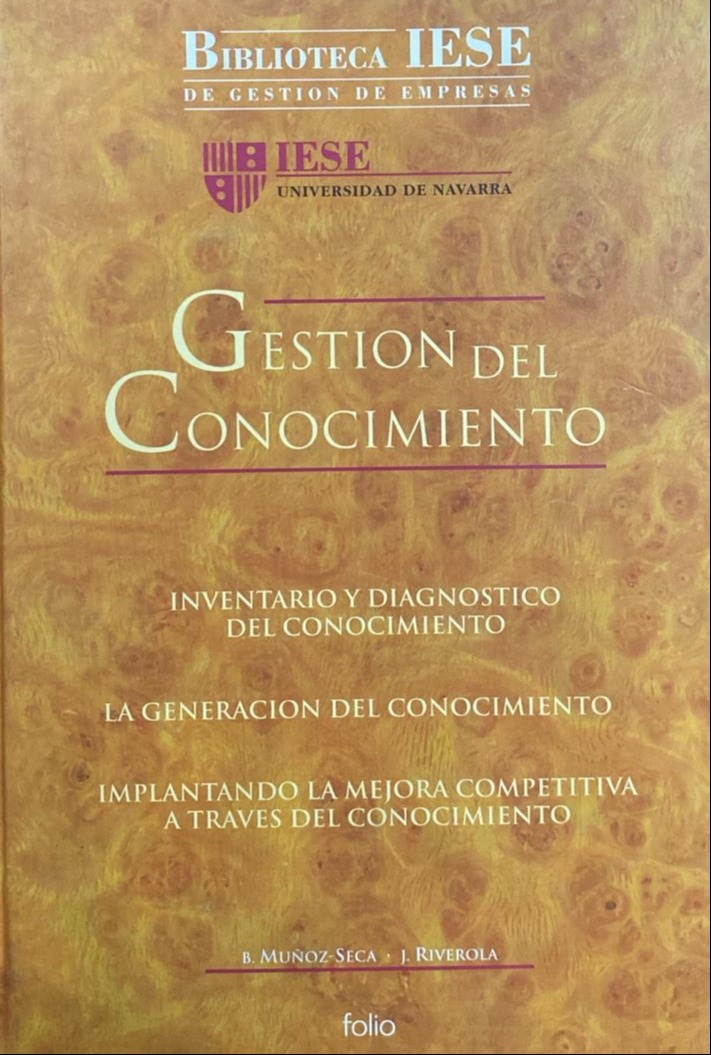 Gestión del conocimiento / Tapa Dura