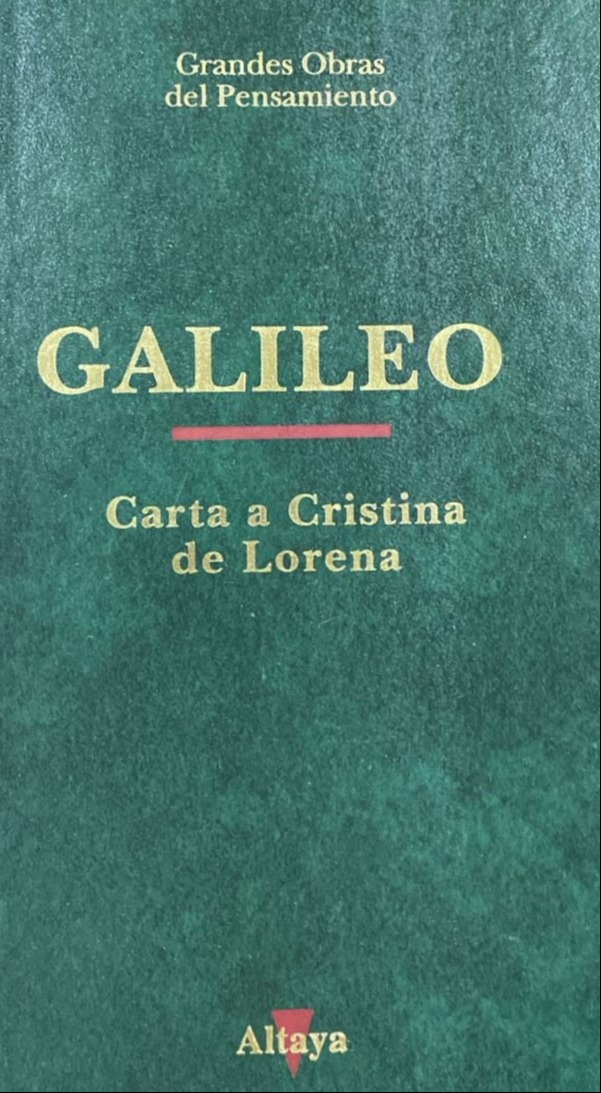 Carta a Cristina de Lorena, 58 / Tapa Dura
