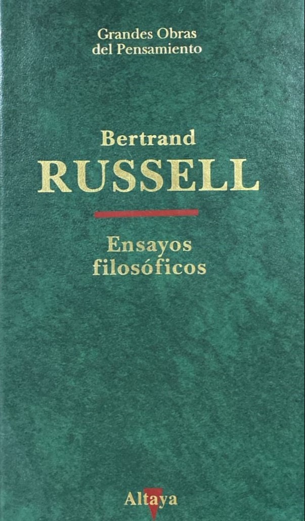 Ensayos filosóficos / Tapa Dura