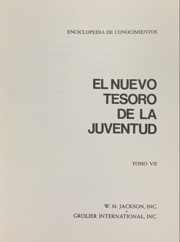 El Nuevo Tesoro de la Juventud, Tomo VII / Tapa Dura