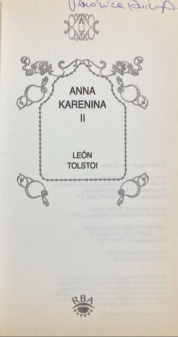 Anna Karenina II / Tapa Dura