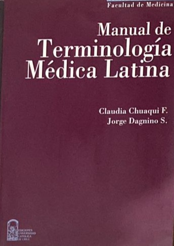 Manual de terminología médica latina