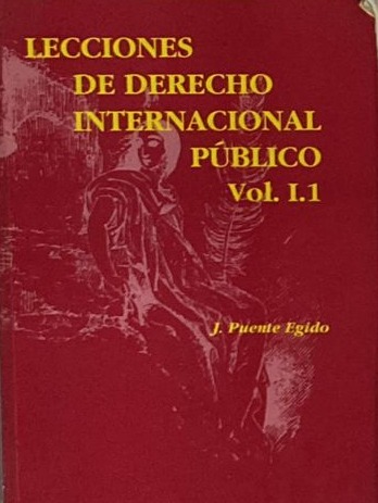 Lecciones de derecho internacional público Vol. 1