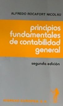 Principios Fundamentales de Contabilidad General
