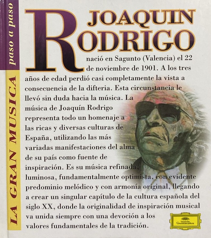 Joaquín Rodrigo: La gran Música paso a paso / Tapa dura