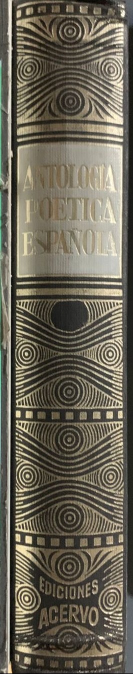 Antología poética española / Tapa dura