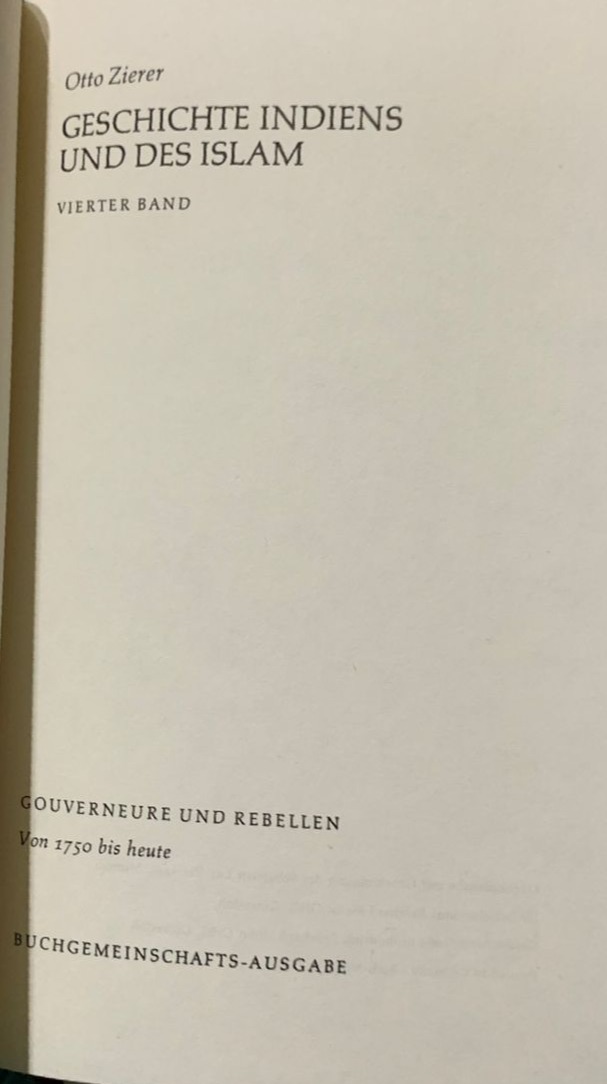 Geschichte Indiens und des Islam (32) / Tapa Dura