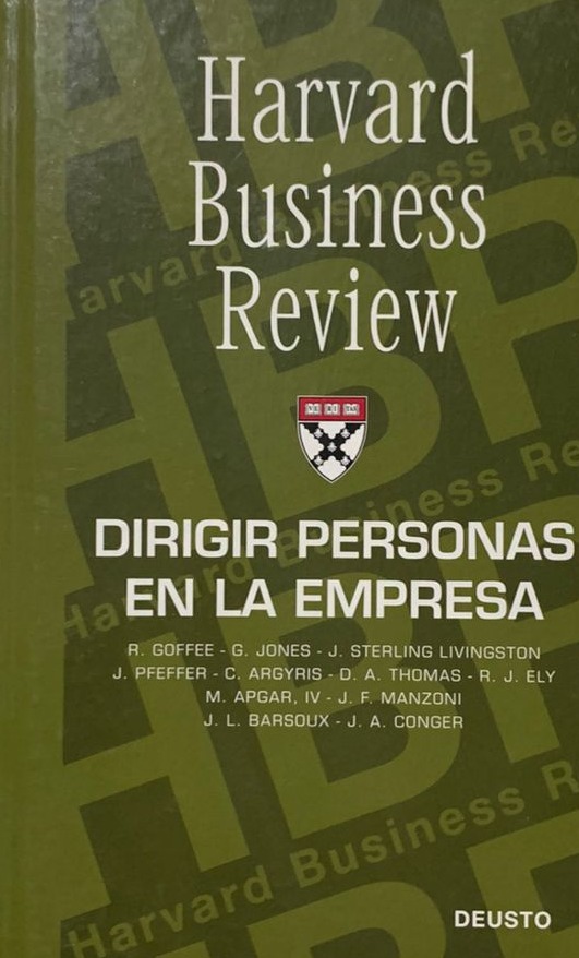 Harvard Business Review: Dirigir personas en la empresa / Tapa Dura