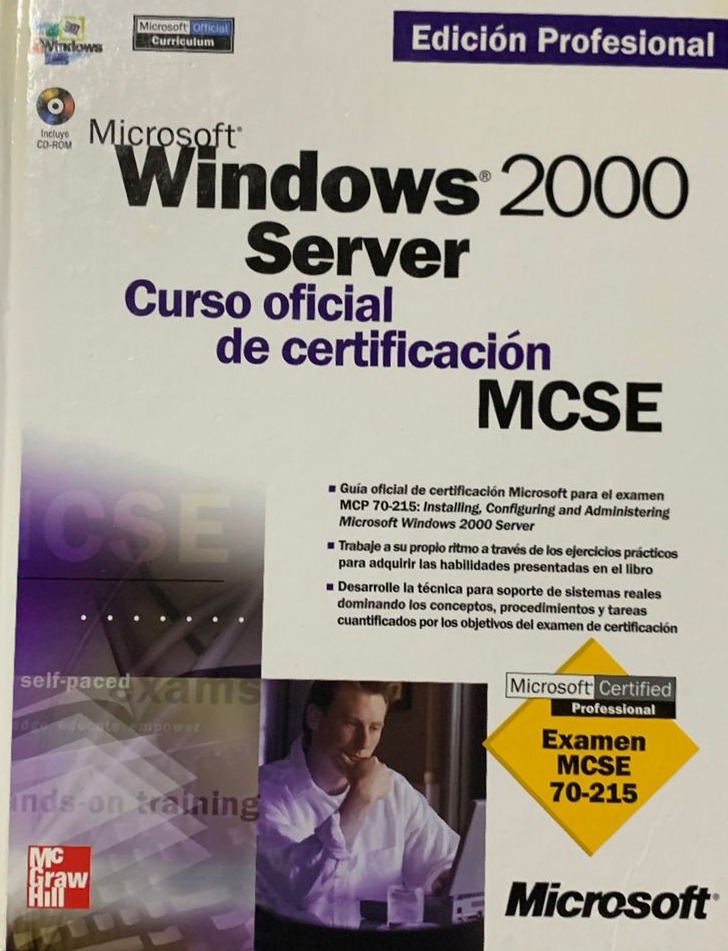 Microsoft Windows 2000 Server – Curso oficial de certificación MCSE / Tapa Dura