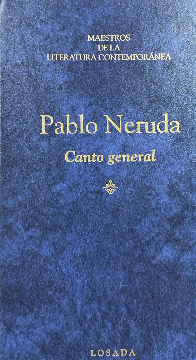 Canto general, 30 / Tapa dura