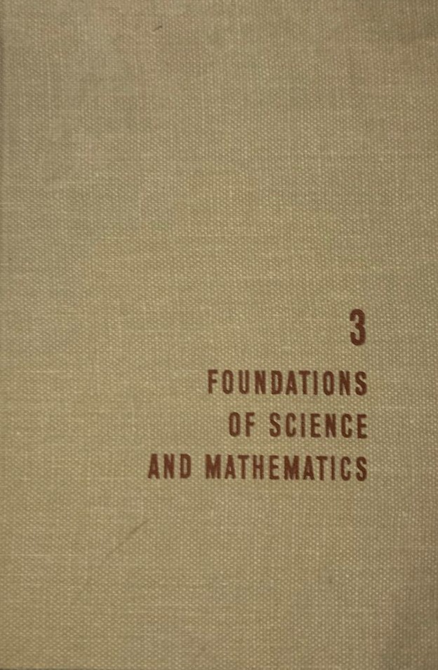 Foundations of Science and Mathematics (3) / Tapa Dura