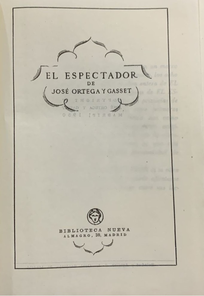 El Espectador / Tapa Dura