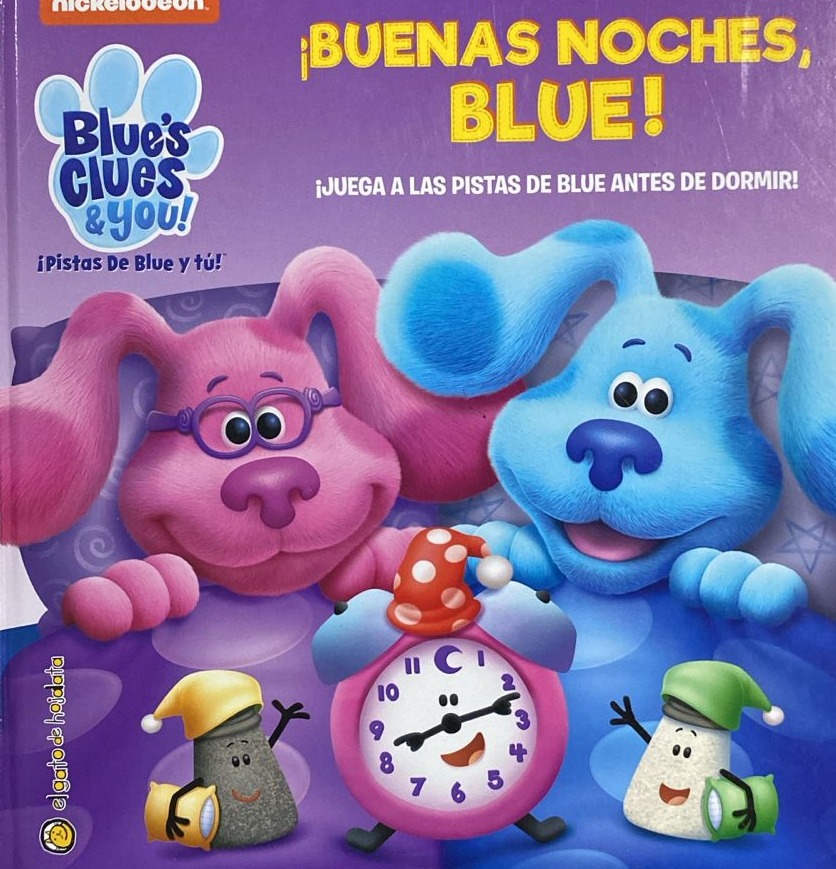 ¡Buenas noches, Blue!: ¡JUEGA A LAS PISTAS DE BLUE ANTES DE DORMIR! / Tapa Dura