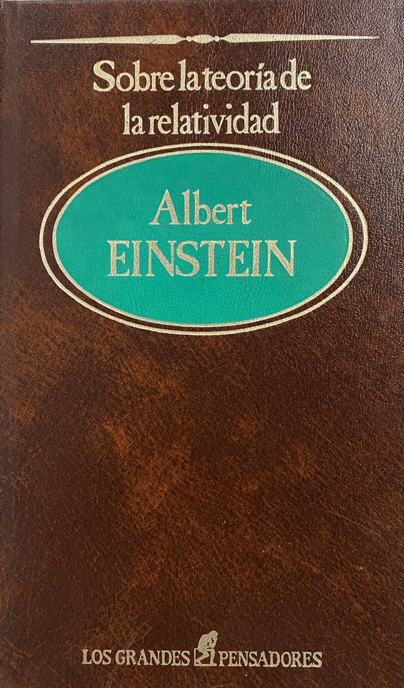 Sobre la teoría de la relatividad (3) / Tapa Dura