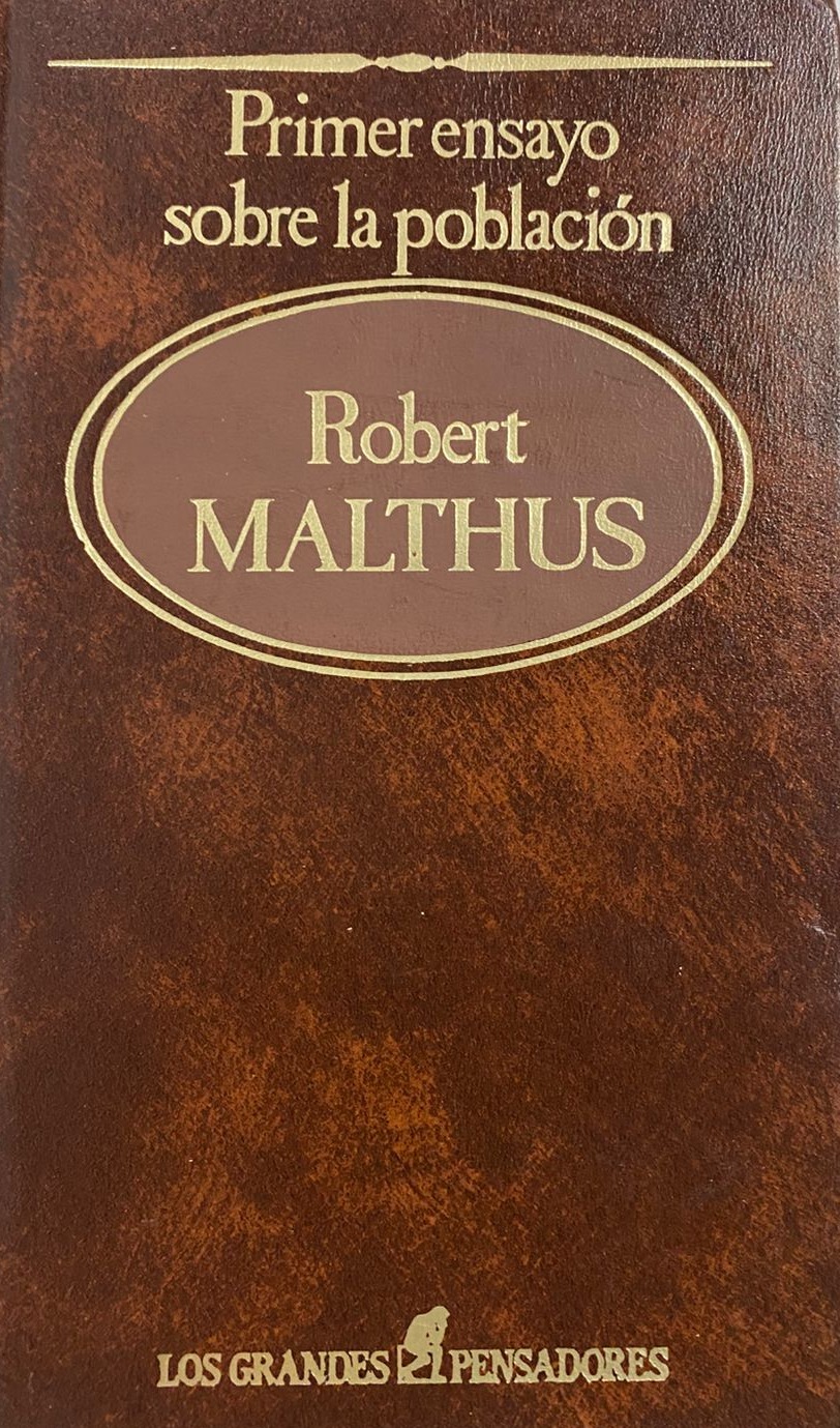 Primer ensayo sobre la población (30)/ Tapa Dura