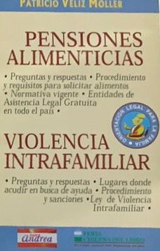 Pensiones alimenticias / Violencia intrafamiliar