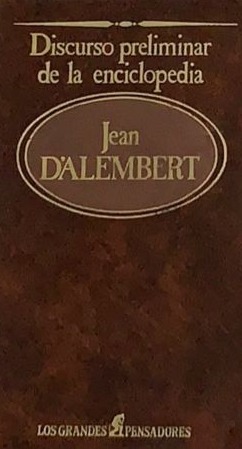 Discurso preliminar de la enciclopedia (56) / Tapa Dura