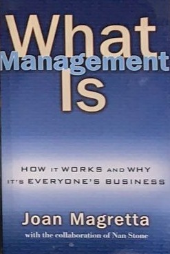 What Management Is: How it works and why it's everyone's business / Tapa Dura