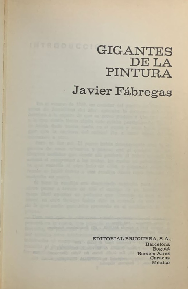 Gigantes de la pintura / Tapa Dura