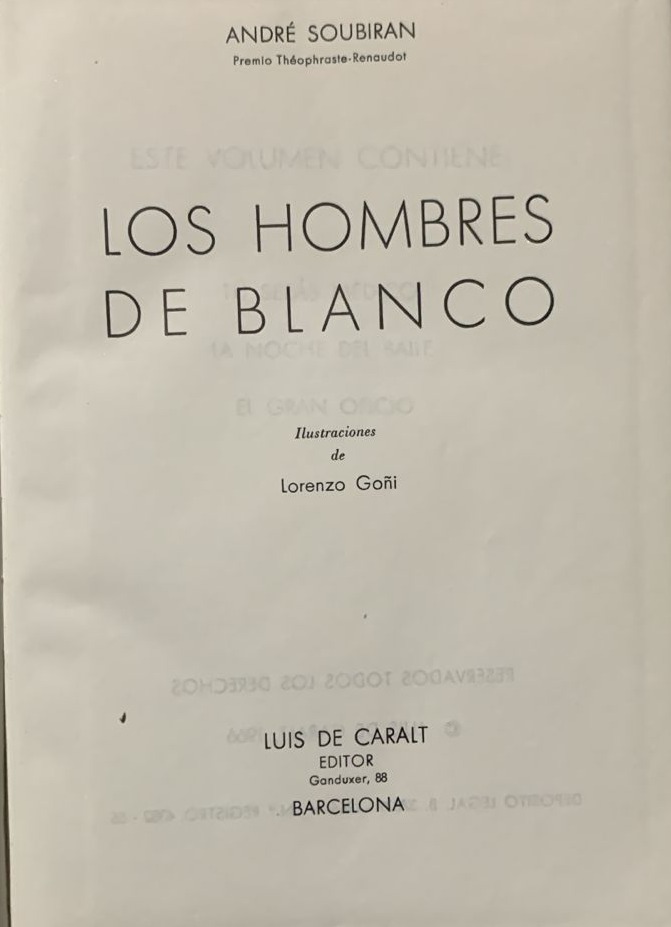 Los hombres de blanco
