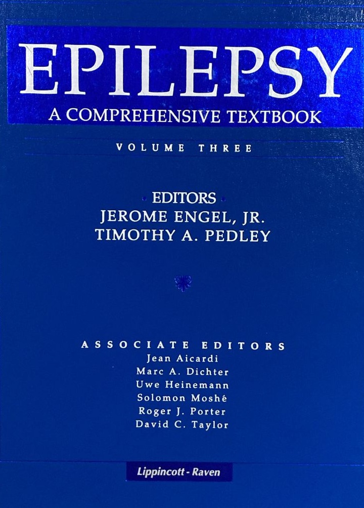 Epilepsy A Comprehensive Textbook Volume three / Tapa Dura