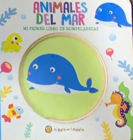 Mi primer libro de rompecabezas: Animales del mar / Tapa Dura