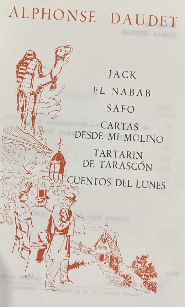 Jack, el nabad, safo, cartas desde mi molino, tartarin de tarascón, cuentos de lunes 