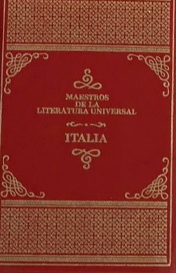 Maestros de la literatura universal: Italia (VIII) / Tapa dura