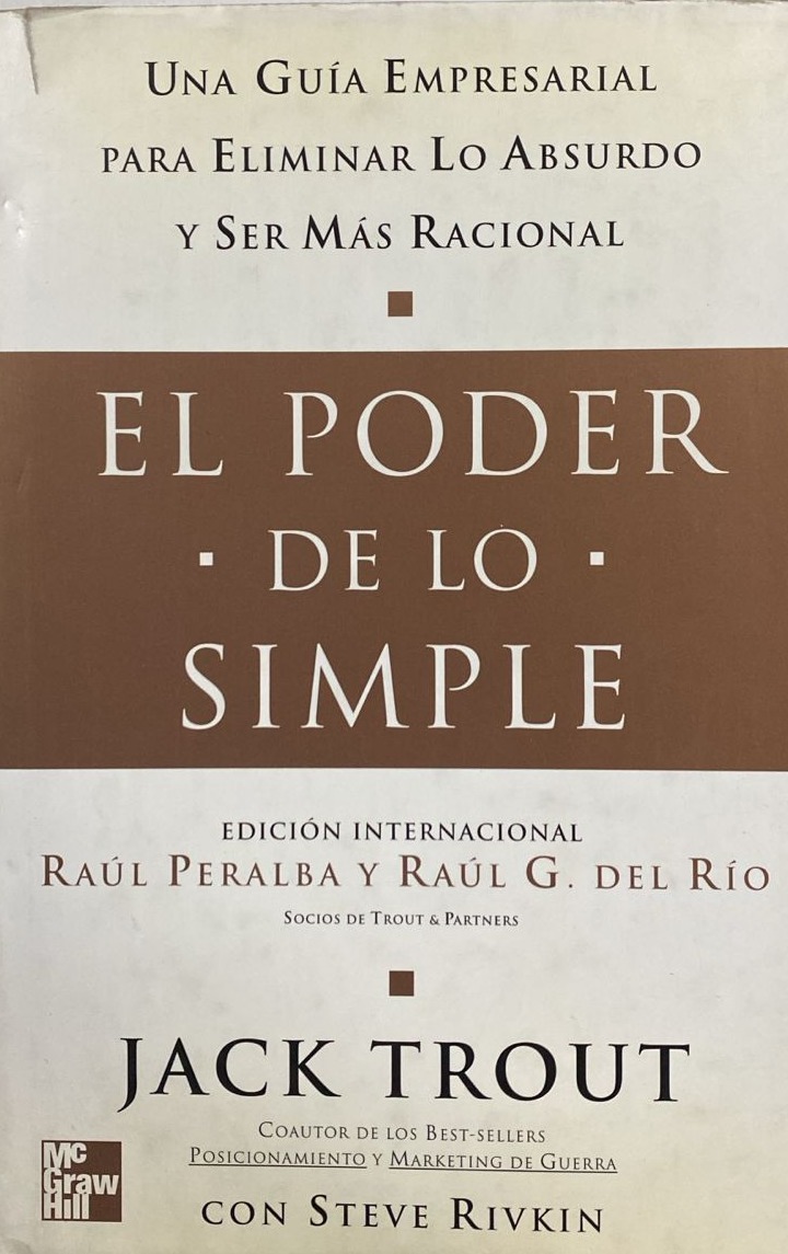 El poder de lo simple / Tapa Dura