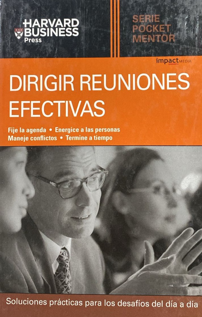 Serie Pocket Mentor: Dirigir reuniones efectivas / Tapa Dura