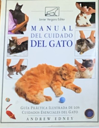 Manual del cuidado del gato / Tapa Dura