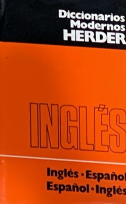 Diccionario Moderno Herder Inglés: Inglés-Español / Tapa Dura