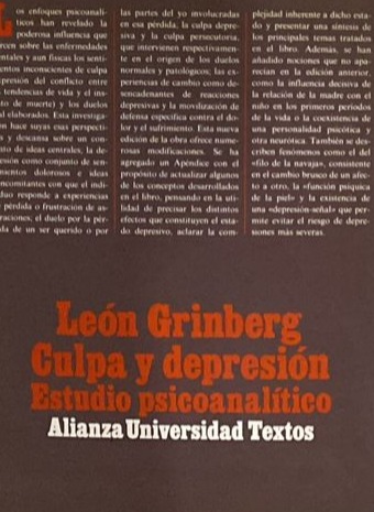 Culpa y depresión: Estudio psicoanalítico 