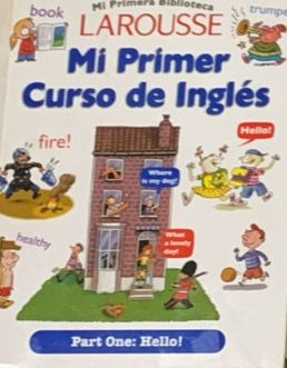Mi primera biblioteca: Mi primer curso de inglés (Part One) / Tapa Dura