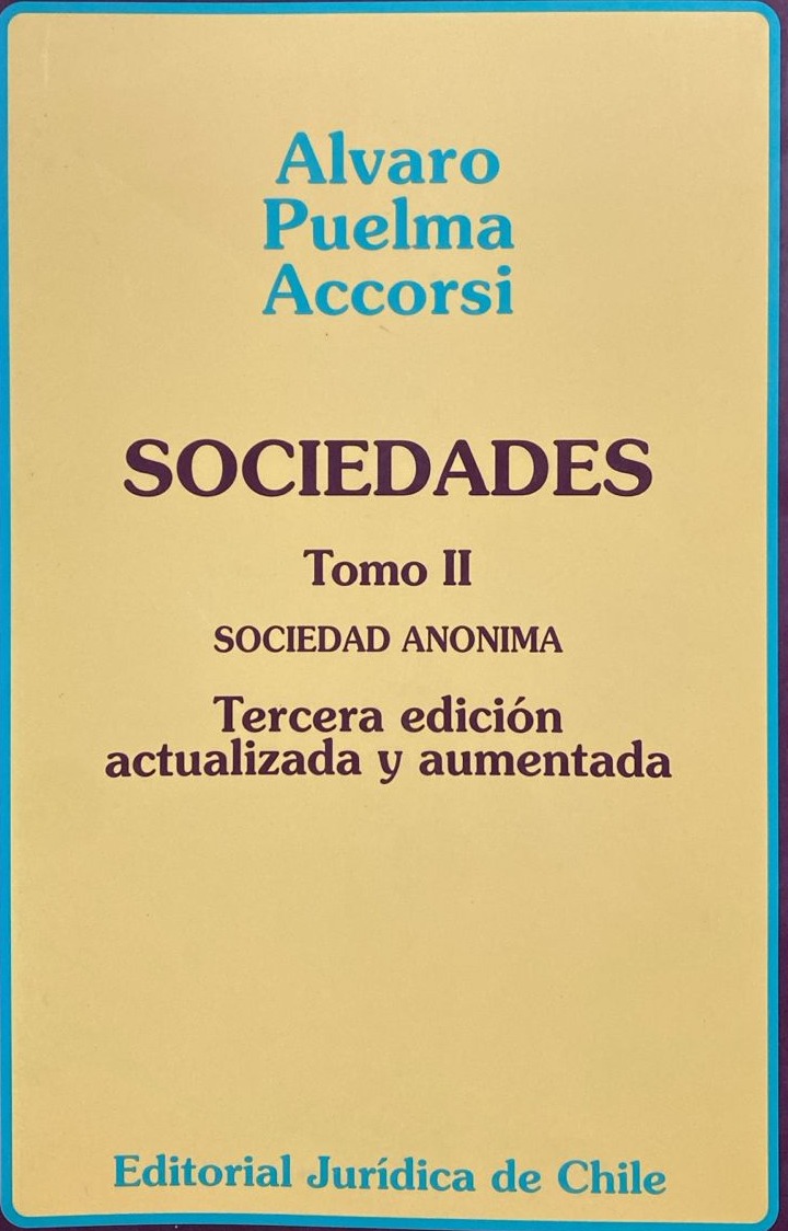 Sociedades, Tomo II: Sociedad Anónima