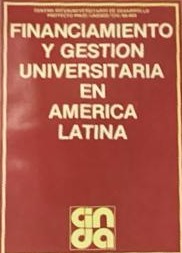 Financiamiento y gestión universitaria en América Latina