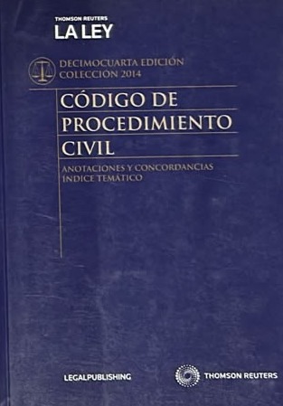 Código de Procedimiento Civil: Anotaciones y concordancias indice temático 