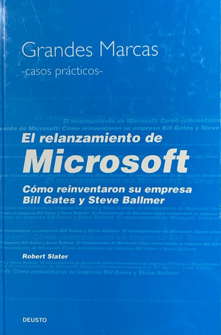Grandes Marcas, - Casos prácticos -: El relanzamiento de Microsoft / Tapa Dura