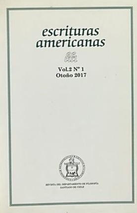 Escrituras Americanas Vol.2 N°1 Otoño 2017