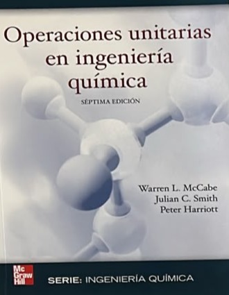Operaciones unitarias en ingeniería química 