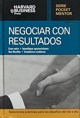 Serie Pocket Mentor: Negociar con resultados / Tapa Dura