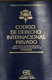 Código de Derecho Internacional Privado: Anotado y concordado - Indice temático alfabético - Apéndices 
