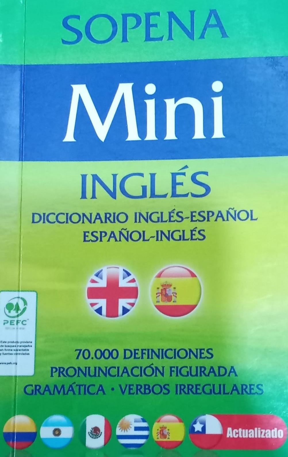 SOPENA Mini Inglés: Diccionario Inglés-Español / Español-Inglés